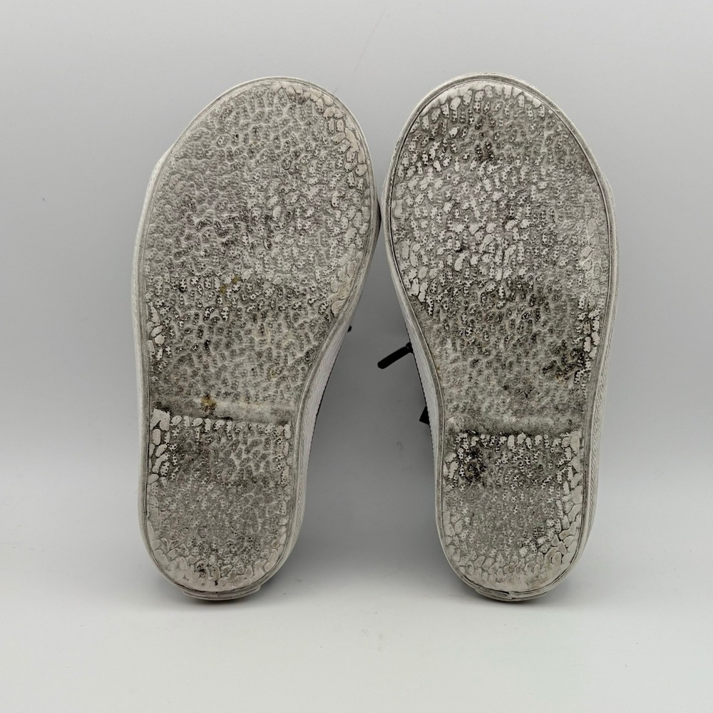 Keds Kids Black Glitter Sparkle Low Top Sneakers Ribbon Laces Size 12.5 - Picture 6 of 7